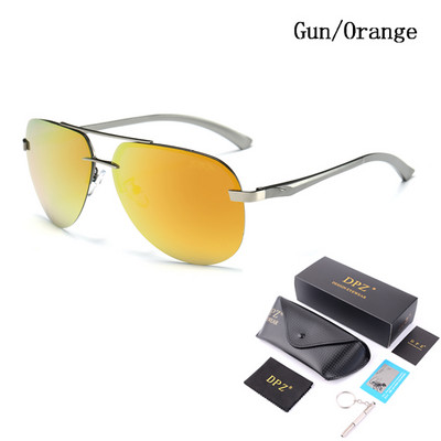 2020 DPZ aluminijske i magnezij polarizirane sunčane naočale bez okvira Luksuzne marke zrakoplovne sunčane naočale za muškarce/žene UV400