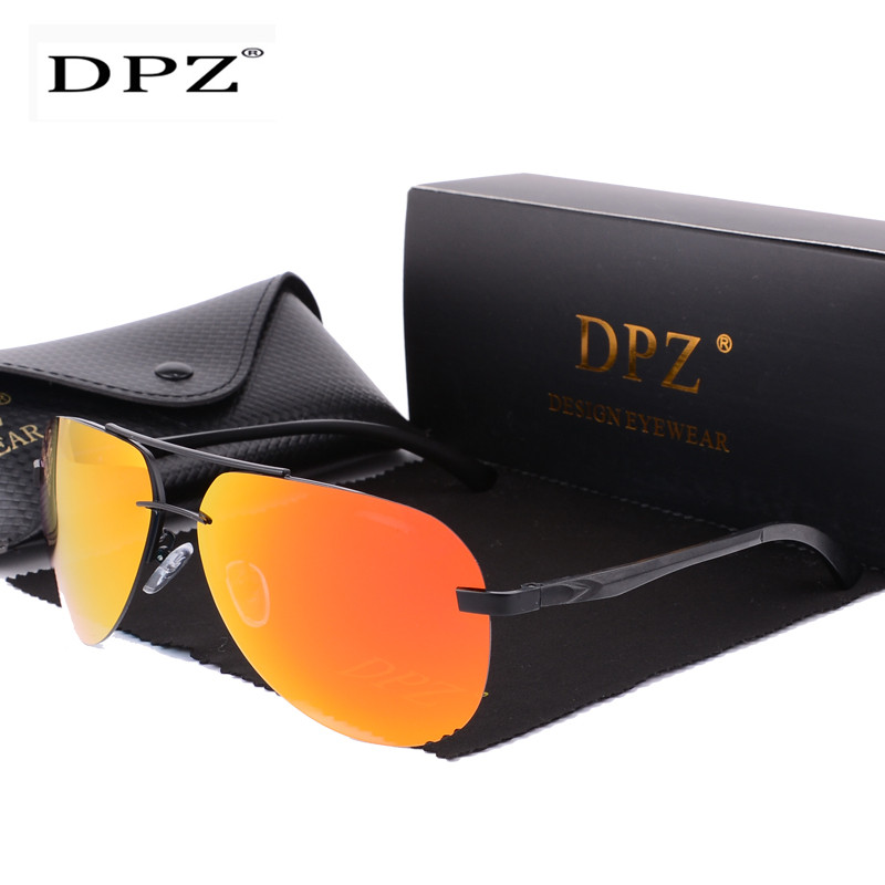 2020 DPZ aluminijske i magnezij polarizirane sunčane naočale bez okvira Luksuzne marke zrakoplovne sunčane naočale za muškarce/žene UV400