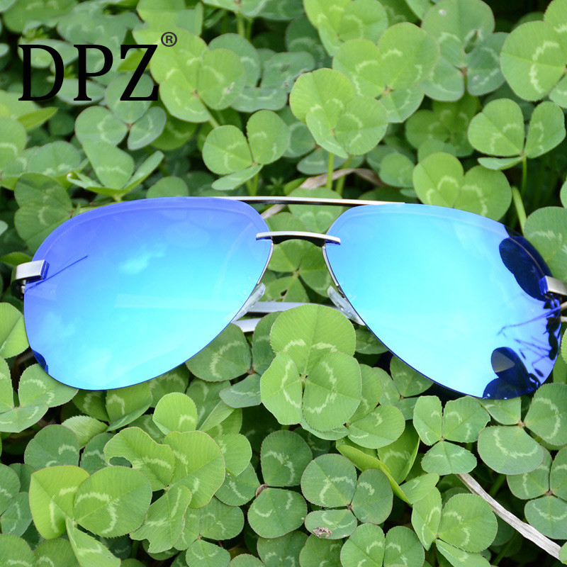 2020 DPZ aluminijske i magnezij polarizirane sunčane naočale bez okvira Luksuzne marke zrakoplovne sunčane naočale za muškarce/žene UV400