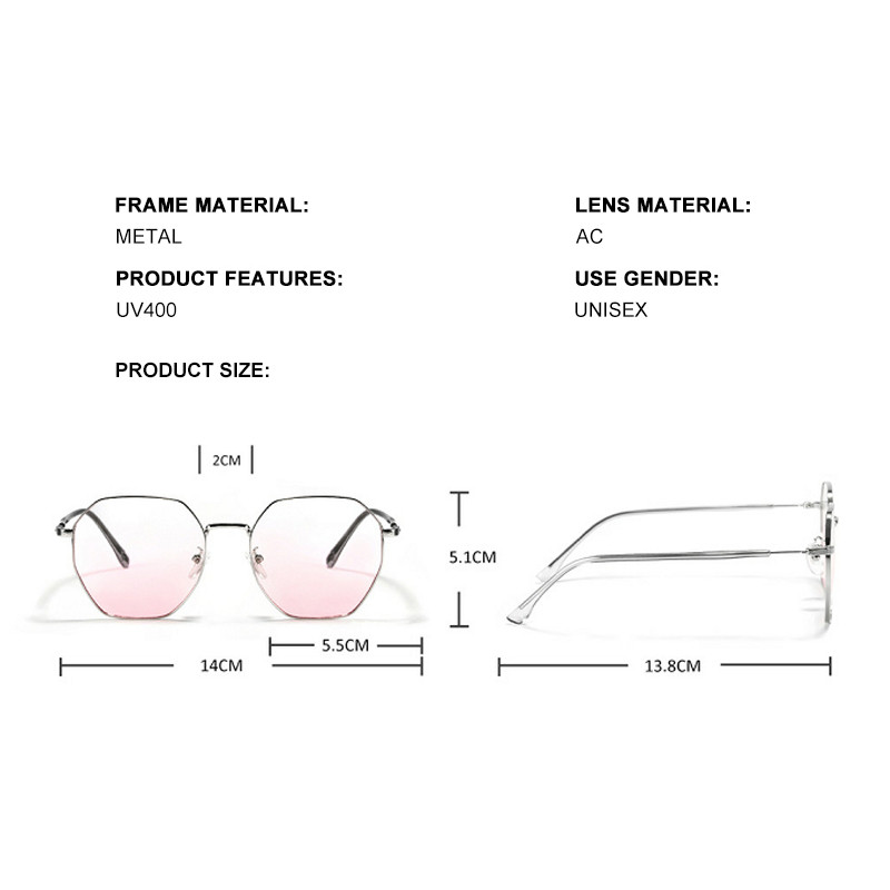 DDDLONG Retro modne četvrtaste sunčane naočale Ženske dizajnerske muške sunčane naočale Classic Vintage UV400 Vanjske sjenila D242