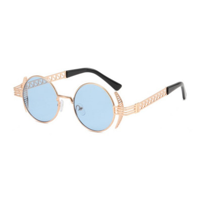 Vintage okrugle steampunk za muškarce i žene, moderne dizajnerske punk modne naočale s jedinstvenim okvirima