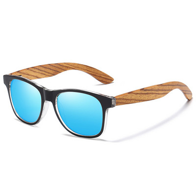 Mijia polarizirane sunčane naočale 100% prirodni drveni okvir sunčanih naočala Bambus crne sunčane naočale Muške luksuzne vintage sunčane naočale UV400