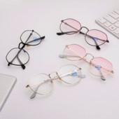 Metalinis rėmelis Anti-mėlynas Šviesos mados tendencijos Akiniai nuo saulės Vyriški ir Moteriški Universalūs akiniai Spalvą keičiantys akiniai Stiklo kupolas