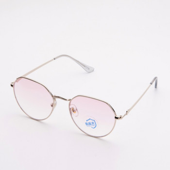 Метална рамка Анти-синя светлина Модна тенденция Слънчеви очила Мъже и жени Универсални очила Променящи цвета очила Стъклен купол