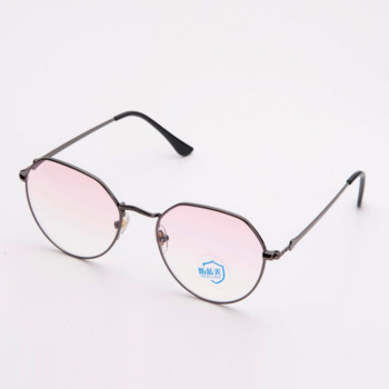 Метална рамка Анти-синя светлина Модна тенденция Слънчеви очила Мъже и жени Универсални очила Променящи цвета очила Стъклен купол