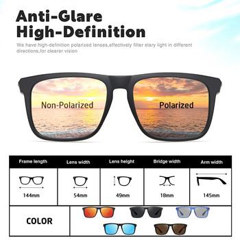 AOFLY поляризирани спортни слънчеви очила за мъже Колоездене Шофиране Риболов 100% UV защита TR90 Противоотблясъци zonnebril heren