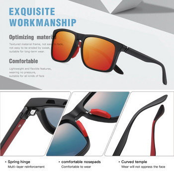 AOFLY Polarized αθλητικά γυαλιά ηλίου για άντρες Ποδηλασία Οδήγηση Ψάρεμα 100% Προστασία UV TR90 Αντιθαμβωτικό zonnebril heren