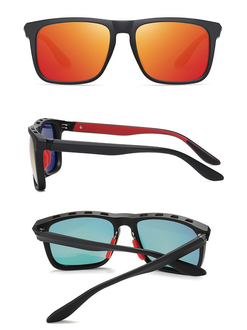 AOFLY polarizirane sportske sunčane naočale za muškarce Biciklizam Vožnja Ribolov 100% UV zaštita TR90 Anti-glare zonnebril heren