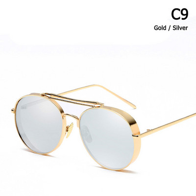 JackJad 2020 New Fashion Big Bully Aviation Style Päikeseprillid Naiste Meeste Brändi Disain Paksu Metallraamiga Päikeseprillid Oculos De Sol