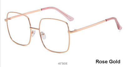 Унисекс Anti Blue Ray фотохромни сиви очила, Blu Light Blocking Goggles слънчеви очила, диоптрични стъклени рамки A9077