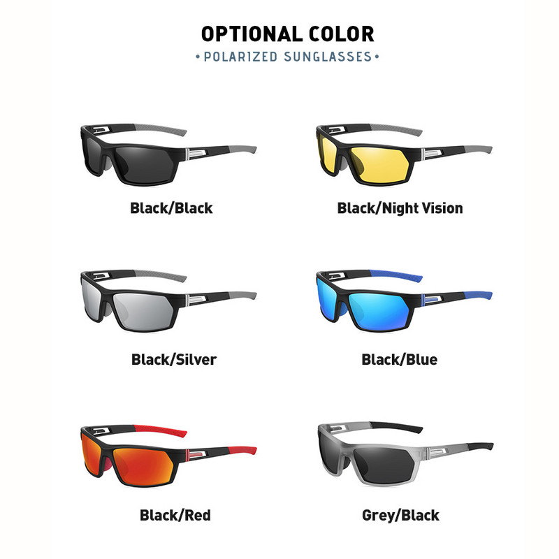 Vogue sunčane naočale modne polarizirane UV400 zaštitne leće TAC šarene muške sunčane naočale vanjske naočale S3061