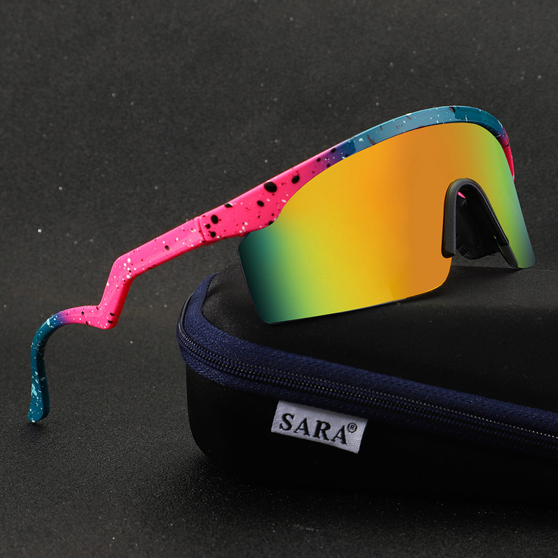 Male sunčane naočale marke Vintage Muške Vintage sunčane naočale Muške 2018. Leće s kopčom Rainbow Sport Outdoor Shades Lentes De Sol Mujer