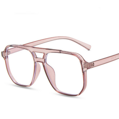 Naočale s dvostrukim snopom protiv plave svjetlosti Poligonalne vrhunske naočale s ravnim zrcalima za rekvizite za fotografije Novo