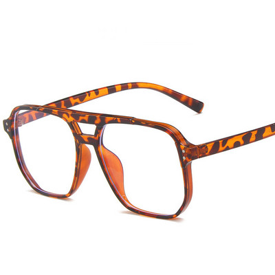 Naočale s dvostrukim snopom protiv plave svjetlosti Poligonalne vrhunske naočale s ravnim zrcalima za rekvizite za fotografije Novo