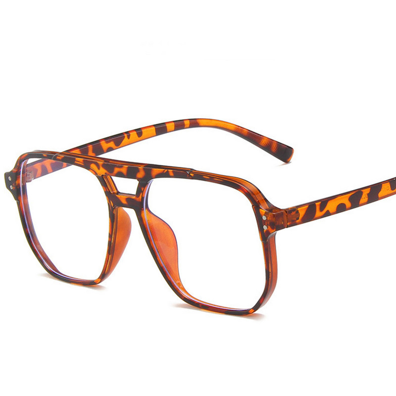 Naočale s dvostrukim snopom protiv plave svjetlosti Poligonalne vrhunske naočale s ravnim zrcalima za rekvizite za fotografije Novo