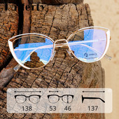 Ralferty Retro Glasses Women Anti Blue Light Decorative Cat Eye Female очила Frame For Prescription Optic Myopia oculos F95721