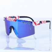 Pit Brand Viper Luksuzne modne prevelike sunčane naočale Rose Dvostruka široka polarizirana zrcalna leća tr90 okvir uv400 Muški Gafas Oculos