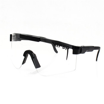 Pit Brand viper Луксозни модни извънгабаритни розови слънчеви очила Двойни широки поляризирани огледални лещи tr90 рамка uv400 Мъжки Gafas Oculos