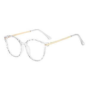 Trend läbipaistev prilliraam naistele dekoratiivne 0 dioptriline optiline prillide raam naistele 2022 Stiilne disainer