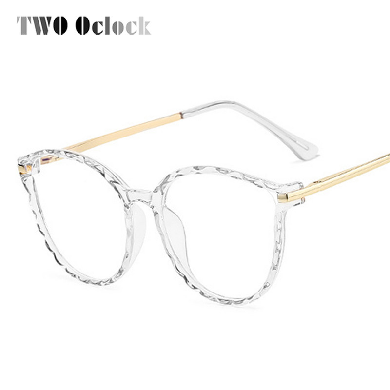Trend läbipaistev prilliraam naistele dekoratiivne 0 dioptriline optiline prillide raam naistele 2022 Stiilne disainer