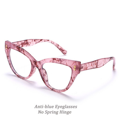 Nauji Cat Eye Kompiuteriniai akiniai Moteriški Mėlyną Šviesą Blokuojantys Optiniai Akinių Rėmeliai Vintažiniai Anti Blue Ray Madingi akiniai