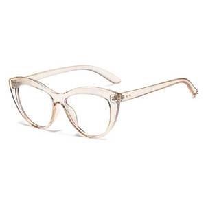Vintage ženski okviri za naočale Trendi crvene naočale Zaštita računala Okvir za mačje oko Kratkovidnost Optika Dioptrijski okviri od 0 dioptrija