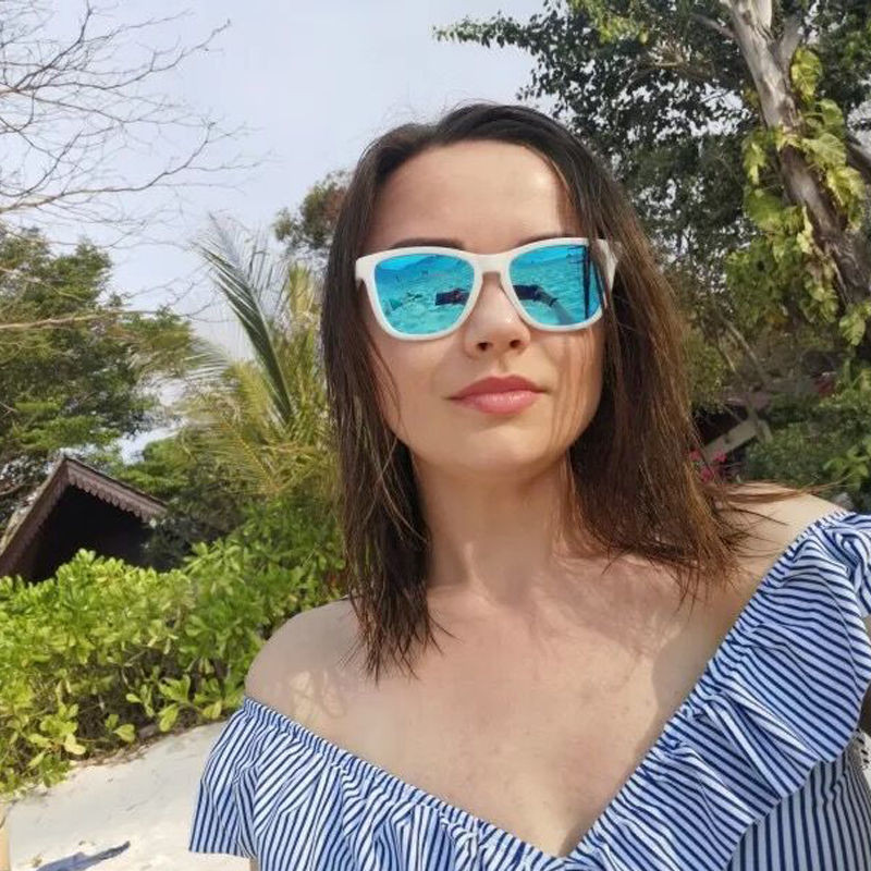 Nove DOKLY modne ženske sunčane naočale Polarized Brand Designer Mirror lens Prevelike sunčane naočale Ženske sunčane naočale za muškarce