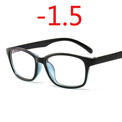 1,0 -1,25 -1,50 -1,75 -2,0 -2,5 -3,0 do -4,0 Završene naočale za kratkovidnost Žene Muškarci Kratkovidne naočale Crno Plavi Crveni okvir