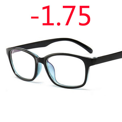 1,0 -1,25 -1,50 -1,75 -2,0 -2,5 -3,0 do -4,0 Završene naočale za kratkovidnost Žene Muškarci Kratkovidne naočale Crno Plavi Crveni okvir