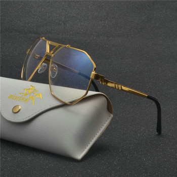 MINCL/ Нов стил 2018 Луксозна марка Дизайнерски слънчеви очила Мъже Дами Реколта големи очила Мъжки с кутия NX