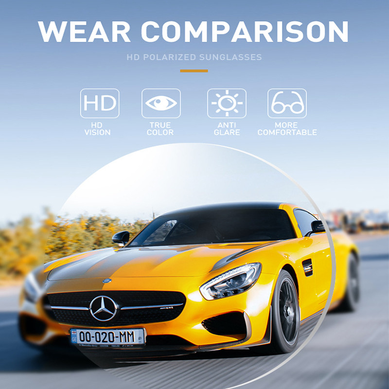 DUBERY 2023 Četvrtaste polarizirane sunčane naočale Muški modni okviri za naočale Brand Designer Black Mirror Driving Shadows 100% UV zaštita