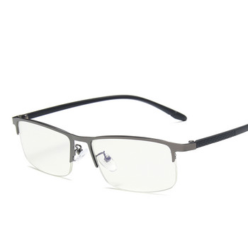 Ανδρικά γυαλιά σκελετού Anti Blue Light Half Rimless 2020 Προστασία ματιών Anti-blue Light Ανδρικά γυαλιά υπολογιστή