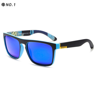 KDEAM karštas išpardavimas mados plastikiniai kvadratiniai poliarizuoti akiniai nuo saulės vyriški klasikinio prekės ženklo dizaino šešėliai sportinis veidrodis UV400 akiniai nuo saulės su dėžute