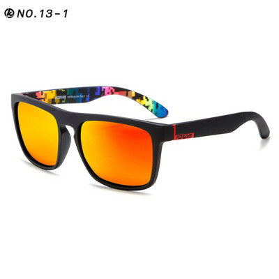 KDEAM karštas išpardavimas mados plastikiniai kvadratiniai poliarizuoti akiniai nuo saulės vyriški klasikinio prekės ženklo dizaino šešėliai sportinis veidrodis UV400 akiniai nuo saulės su dėžute