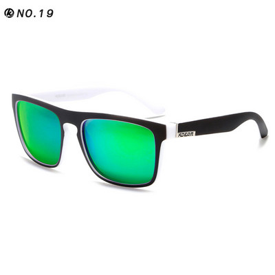 KDEAM karštas išpardavimas mados plastikiniai kvadratiniai poliarizuoti akiniai nuo saulės vyriški klasikinio prekės ženklo dizaino šešėliai sportinis veidrodis UV400 akiniai nuo saulės su dėžute