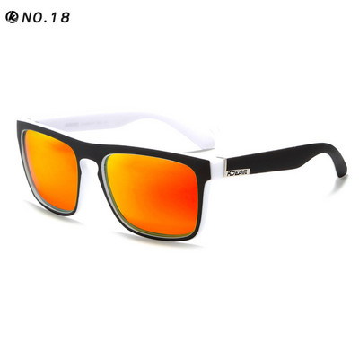 KDEAM karštas išpardavimas mados plastikiniai kvadratiniai poliarizuoti akiniai nuo saulės vyriški klasikinio prekės ženklo dizaino šešėliai sportinis veidrodis UV400 akiniai nuo saulės su dėžute