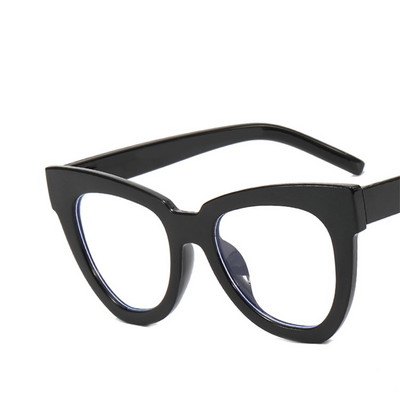 Seksikas punaste kassisilmade prillide raam Suuremõõtmeline optiline arvuti Moodprillide raamid naistele Disainer luksuslikud prillid naistele