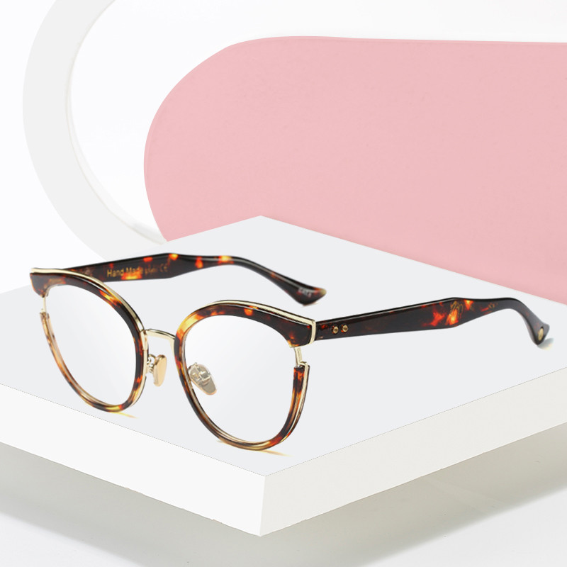 Ženske poluprozirne optičke naočale, modni okvir, naočale za žene, okvir za dioptrijske naočale