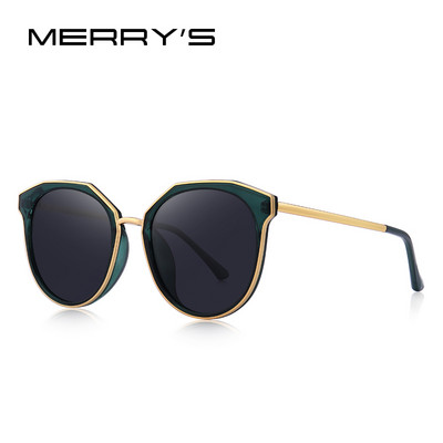 MERRYS DESIGN Női Luxus márka Cat Eye napszemüvegek Női divatos polarizált napszemüvegek UV400 Protection S6151