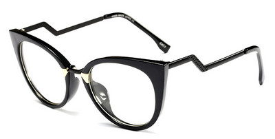 SHAUNA Anti-Blue Light Klasični mačkasti okvir za naočale Ženske dizajnerske marke Modne optičke naočale od acetatnog materijala