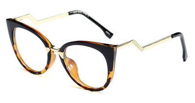 SHAUNA Anti-Blue Light Klasični mačkasti okvir za naočale Ženske dizajnerske marke Modne optičke naočale od acetatnog materijala