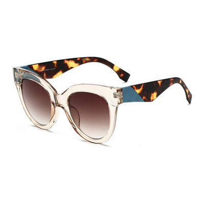 2019. aasta värvilised Cateye naiste päikeseprillid vanamoodsad naiste kassisilmade päikeseprillid