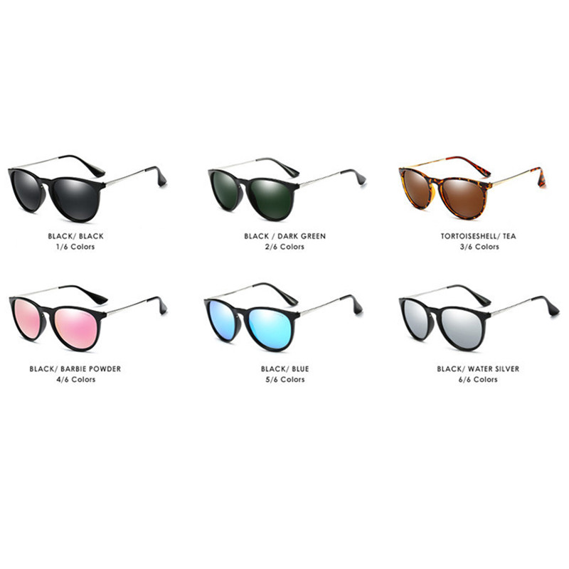 Nove gradijentne polarizirane sunčane naočale, dizajnerske ženske marke, retro vintage sunčane naočale s mačjim okom, modne naočale sa zrcalnim premazom