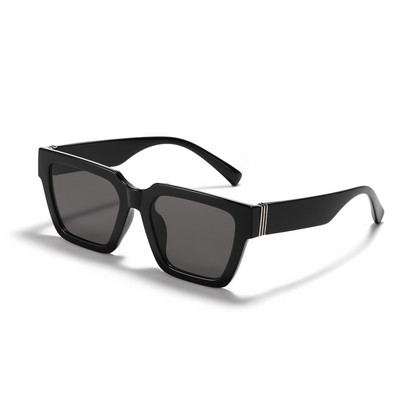 DDDLONG Retro modne četvrtaste sunčane naočale Ženske dizajnerske muške sunčane naočale Classic Vintage UV400 Vanjske sjenila D243