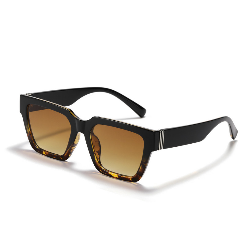 DDDLONG Retro modne četvrtaste sunčane naočale Ženske dizajnerske muške sunčane naočale Classic Vintage UV400 Vanjske sjenila D243