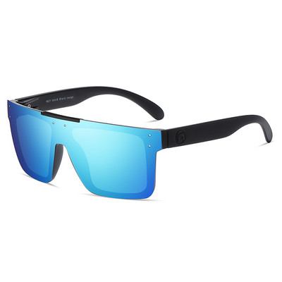 HOT WAVE sunčane naočale s plavim zrcalom, polarizirane muške naočale s lećama UV zraka, vintage modne četvrtaste muške sunčane naočale HW03