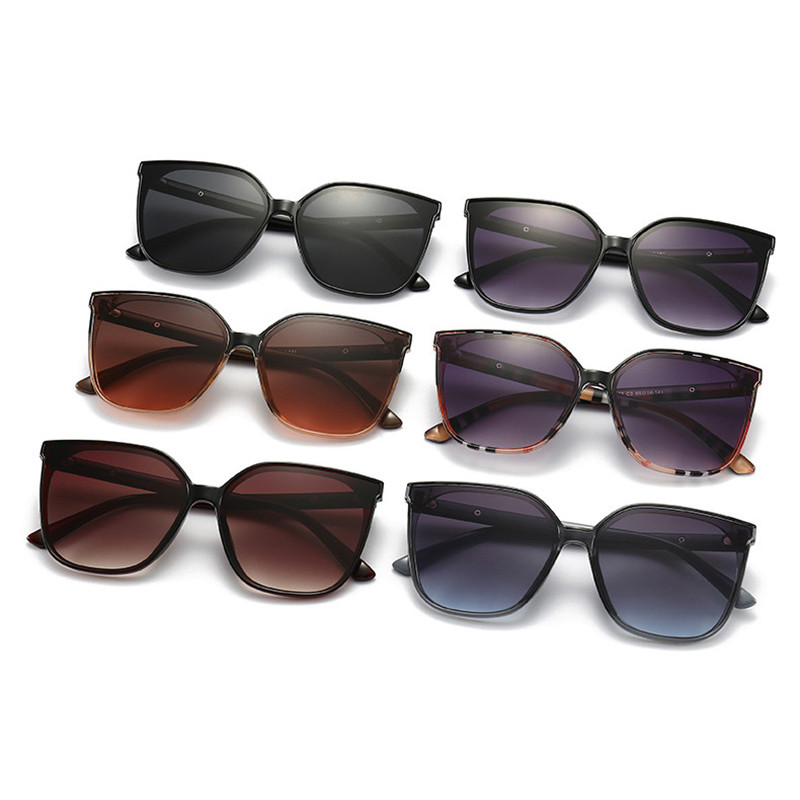 Luksuzne ženske brend dizajnerske sunčane naočale s mačjim okom 2022. Modne prevelike gradijentne sunčane naočale Ženske retro sjenila Vizir Oculos Top