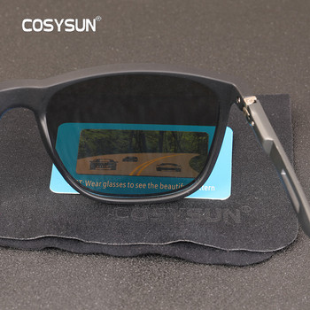 Ανδρικά γυαλιά ηλίου μόδας 2021 Ανδρικά γυαλιά ηλίου οδήγησης Al-Mg Legs Ανδρικά UV400 Polarized Square TR Σκελετός Ανδρικά γυαλιά ηλίου CS3033