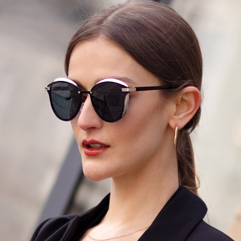 KINGSEVEN Design Cat Eye sunčane naočale Ženske polarizirane luksuzne legure okvira Modne ženske sunčane naočale Retro Oculos De Sol Gafas