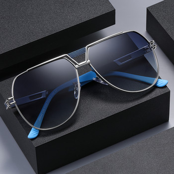 2023 Нови луксозни мъжки поляризирани слънчеви очила Слънчеви очила за шофиране за мъже, жени Маркови дизайнерски мъжки винтидж черни пилотски слънчеви очила